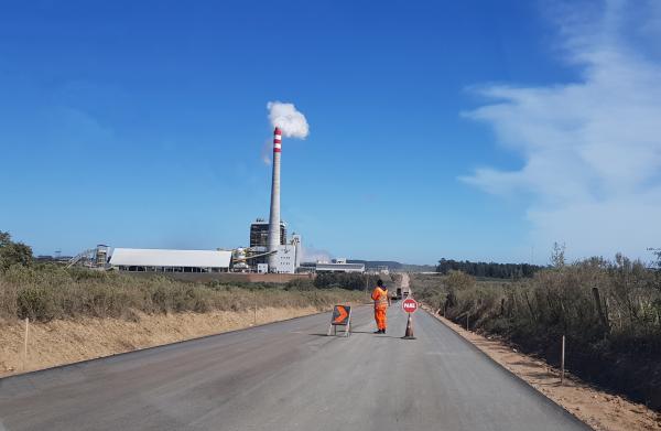 Estrada já conta com trechos pavimentados / Foto: Simôni Costa