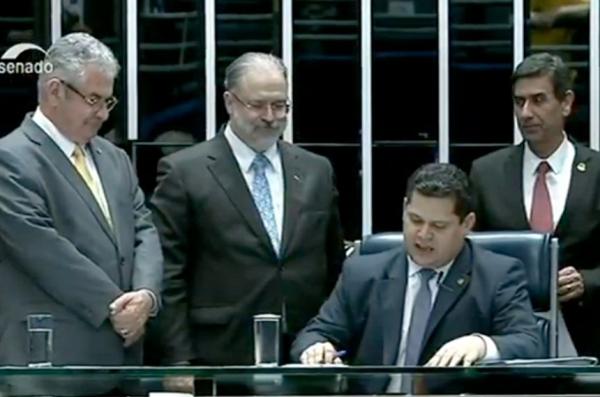 A sabatina ocorreu na CCJ também nesta quarta-feira / Foto: Agência Senado