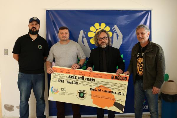 A entrega foi na instituição / Foto: Divulgação