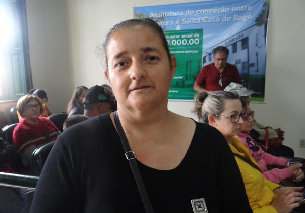 Paciente - Roseli de Fagundes da Hora / Foto: Giovana Pereira