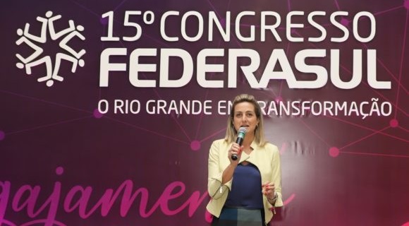 A presidente da Federasul Simone Leite / Foto: Rosi Boninsegna