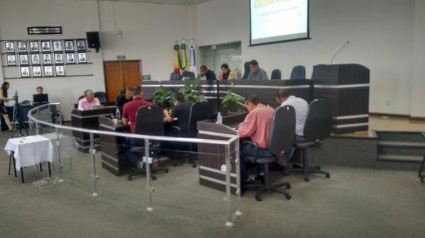 Mesmo em recesso presentes todos os vereadores / Foto: João Mauricio