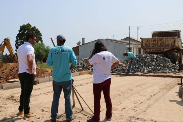 Pavimentação Iraí Raupp / Foto: Raíssa Vargas