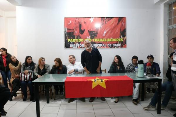 Ato de filiação na sede da legenda em junho de 2019 /Foto: Jornal Minuano