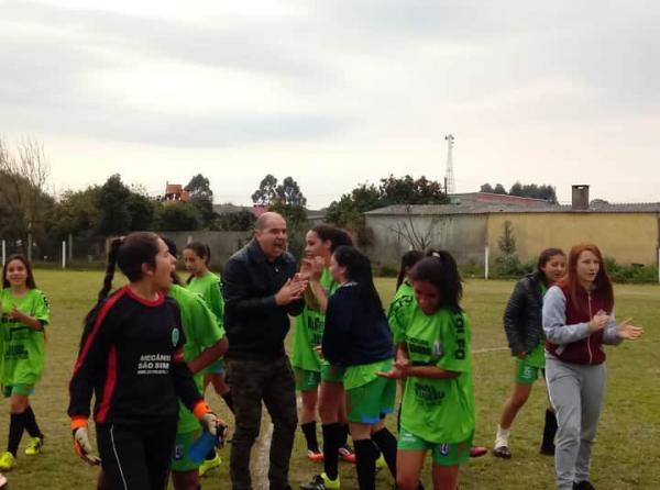 Vitória ano passado no sub-16 contra o Riograndense / Foto: Arquivo Pessoal