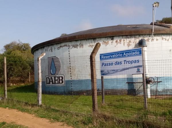 Reservatório Passo das Tropas agora - antes da revitalização / Foto: Divulgação