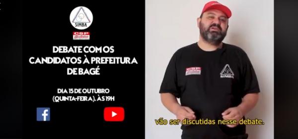 Chamada feita por vídeo pelo presidente da entidade Clodoaldo Fagundes / Foto: Reprodução/Facebook