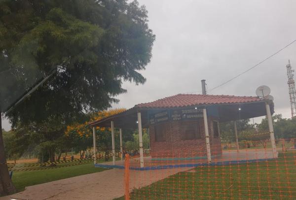 Praça Dario Lassance, na tarde desta segunda (08/02) / Foto: Reprodução