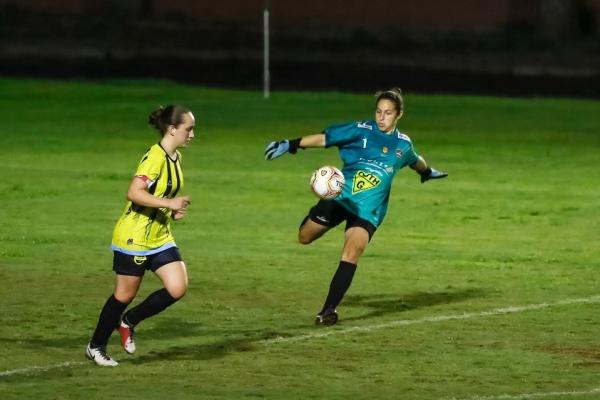 Sabrina em ação na final do Interior contra o AEF Lajeadense / Foto: Reprodução