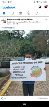 A população tem se manifestado nas redes sociais / Foto: Reprodução/Facebook