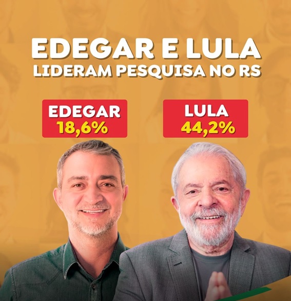 Edegar e Lula / Foto: Reprodução