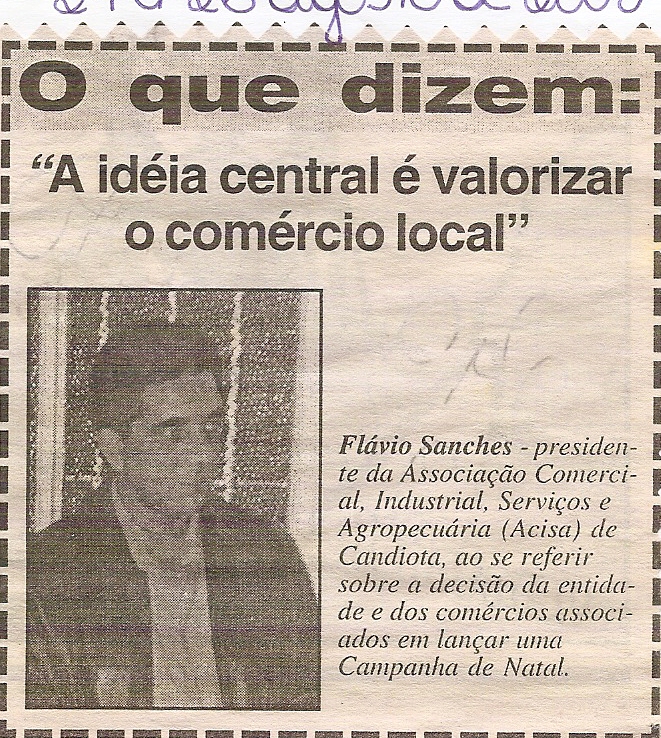Os recortes da época são do arquivo pessoal de Flávio Sanches