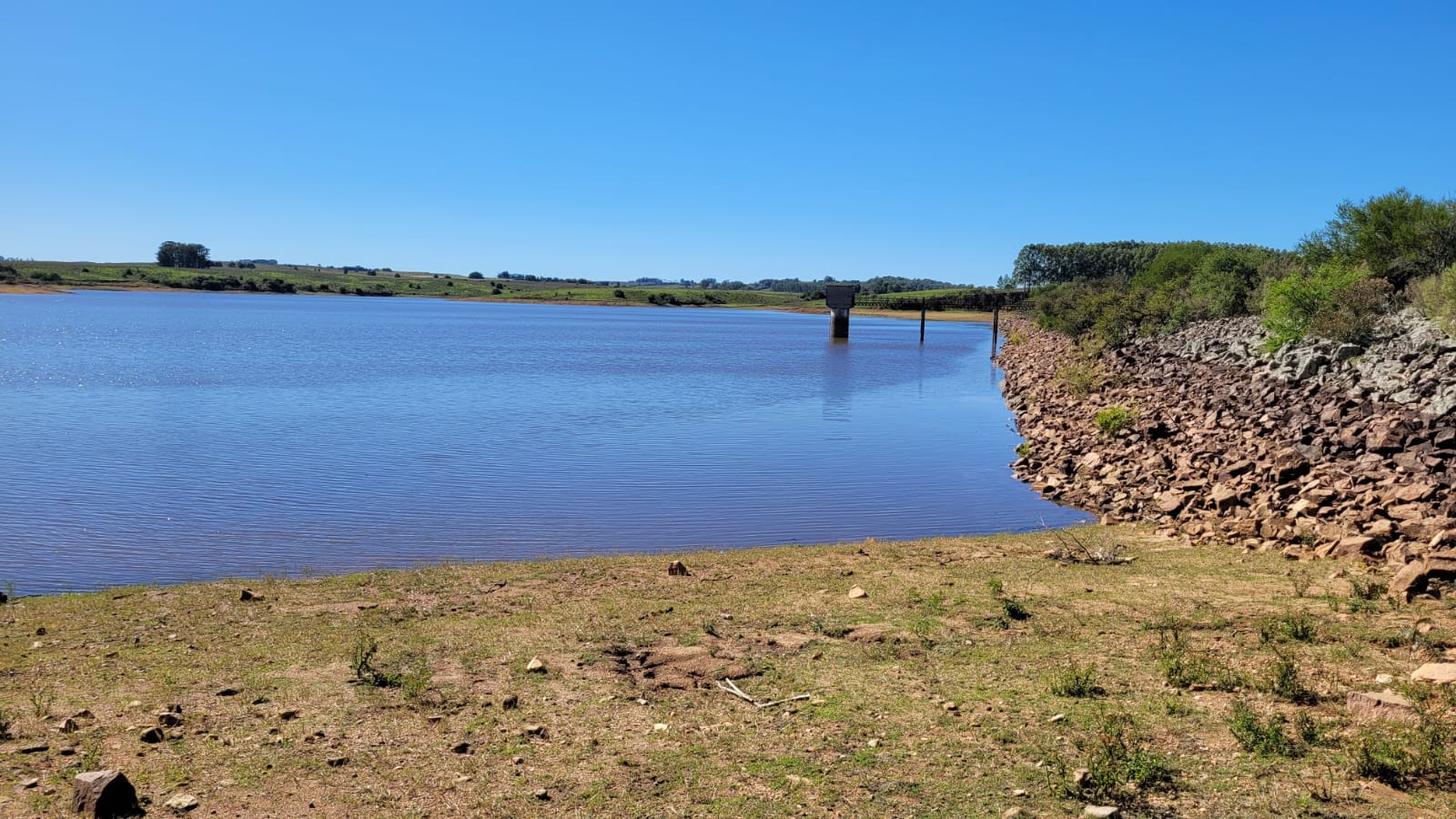 Barragem da Sanga Rasa / Foto: Deividi Leonel