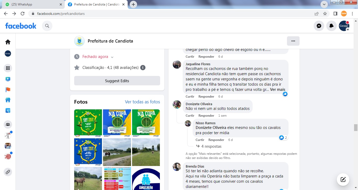 Imagem: Reprodução/Facebook