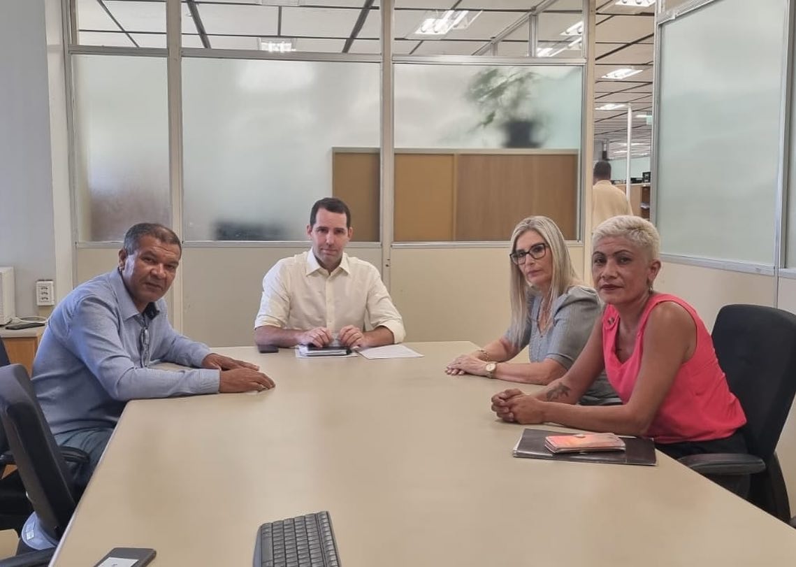 Reunião no dia 16 de fevereiro / Foto: Divulgação