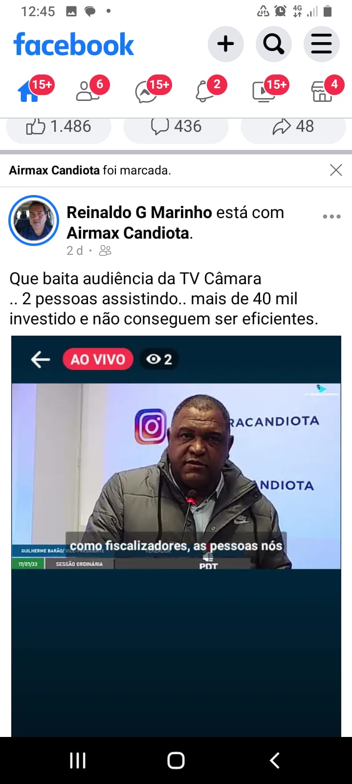 Imagem: Reprodução/Facebook