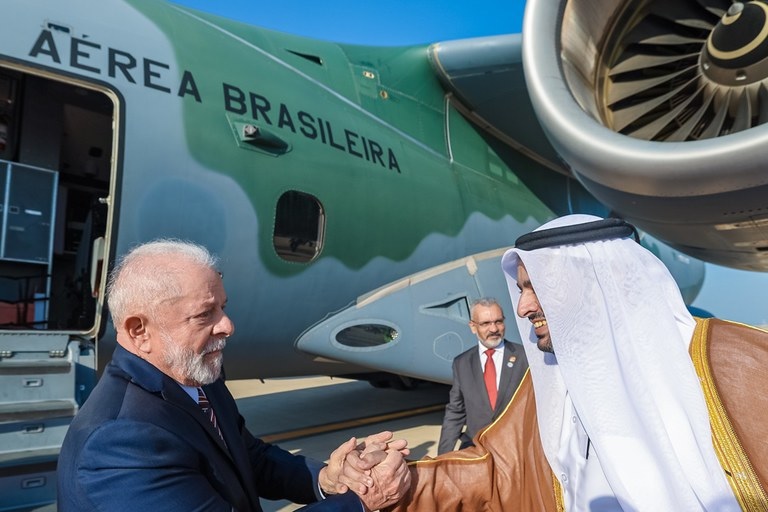 Presidente Lula chega a Dubai para a série de agendas na COP 28 / Foto: Ricardo Stuckert /PR