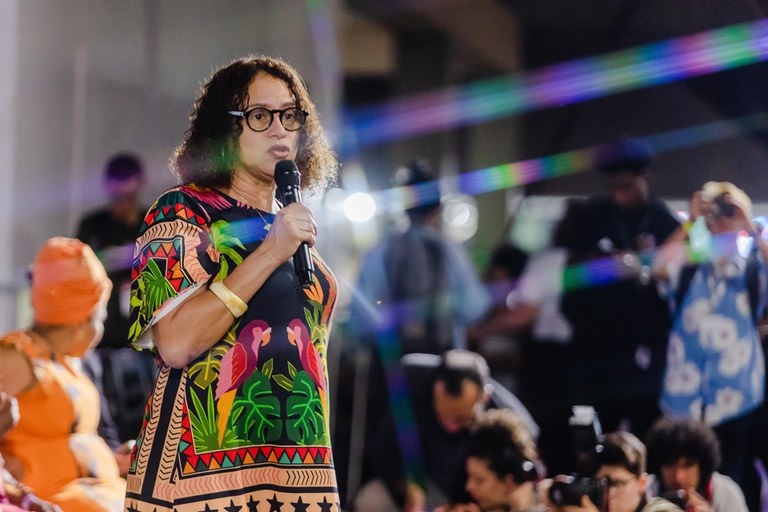 A ministra Luciana Santos (MCTI) vai lançar os editais nesta sexta. Foto: MCTI / Divulgação
