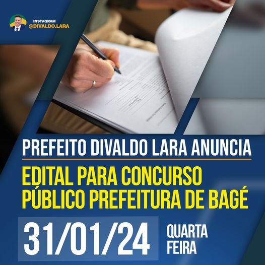 O prefeito Divaldo Lara comemorou o fato nas redes sociais / Imagem: Facebook